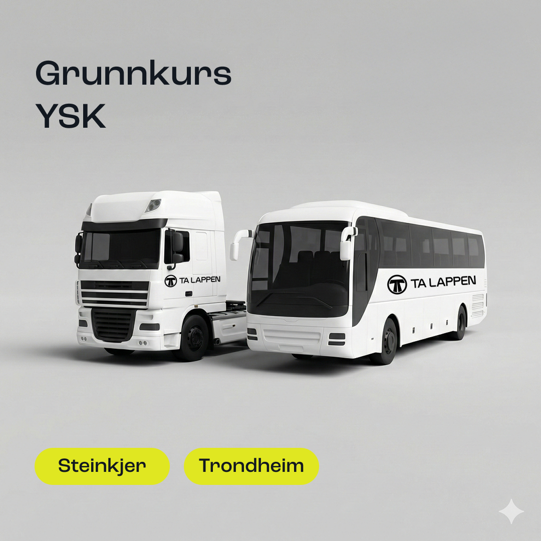 Fleksibel YSK grunnutdanning – Steinkjer / Trondheim
